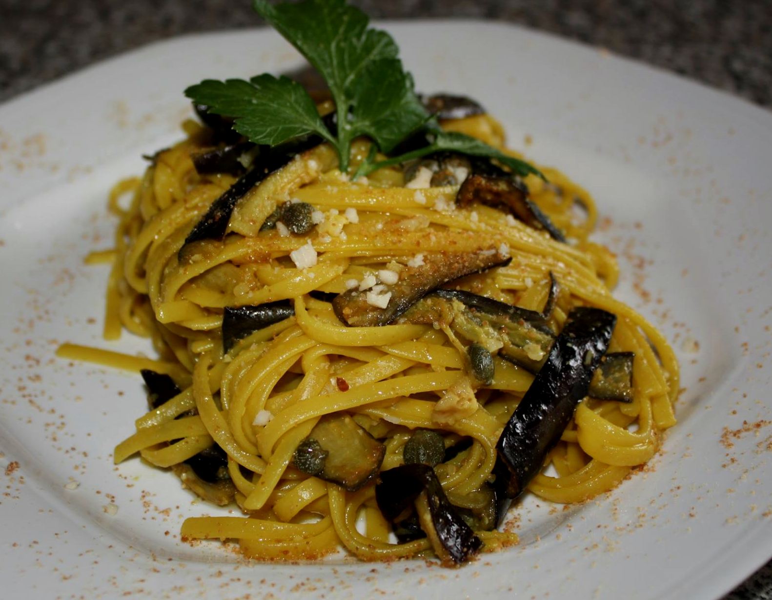 Linguine zafferano