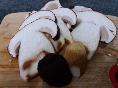 Pappardelle con porcini, baccalà e pomodorino giallo 2