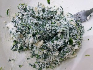 Cannelloni ripieni di ricotta e minestra maritata con besciamella alla zucca