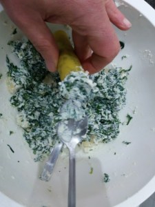 Cannelloni ripieni di ricotta e minestra maritata con besciamella alla zucca 14