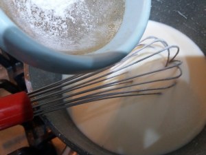 Cannelloni ripieni di ricotta e minestra maritata con besciamella alla zucca 14