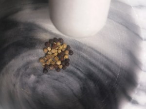 Tonnarelli cacio e pepe agli agrumi con provolone del monaco