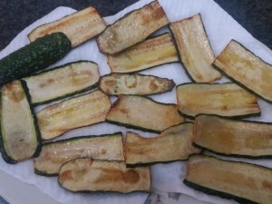 Parmigiana con filetti di triglia e zucchine