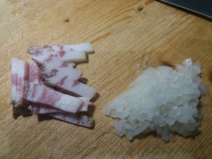 risotto alla carbonara con asparagi