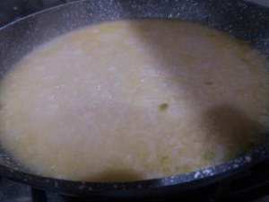 risotto alla carbonara con asparagi