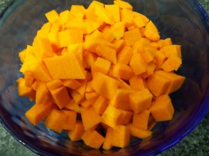 Scialatielli con zucca carciofi e rana pescatrice