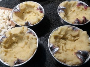 Gateau di patate ed alici