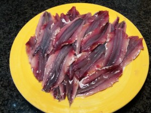 Gateau di patate ed alici