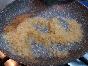 Risotto al curry con cozze