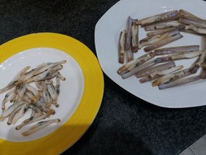 Risotto con spollichini e cannolicchi