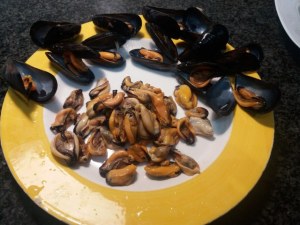 Bombardoni con scorfano e cozze