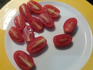 Orecchiette all ortolana con roquefort e crumble di pistacchio