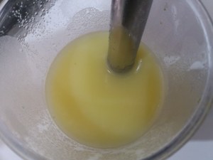 Linguine con crema di patate noci e calamarelle