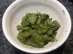 Baccala foderato al guanciale su crema di friarielli