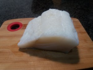 Baccala foderato al guanciale su crema di friarielli