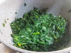 Risotto profumato al limone con spinaci e fasulare