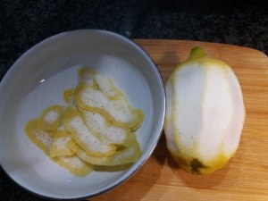 Risotto profumato al limone con spinaci e fasulare