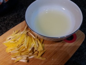 Risotto profumato al limone con spinaci e fasulare