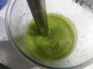 Spaghetti alla chitarra con broccolo romanesco pioppini speck e nocciole