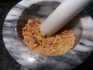 Linguine con torzelle polipetti veraci e tarallo sbriciolato