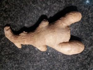 Risotto alla zucca con noci e panna acida allo zenzero