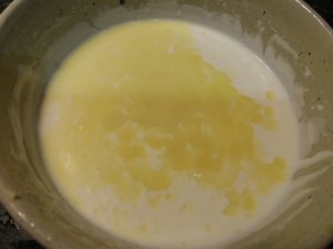 Risotto alla zucca con noci e panna acida allo zenzero