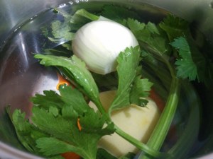 Risotto alla zucca con noci e panna acida allo zenzero