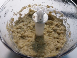 Flan di carciofi e baccala con crema di parmigiano