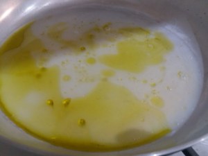 Spaghetti con ciurilli cozze e pomodorino giallo