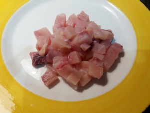 Linguine alla puttanesca con pesce spada