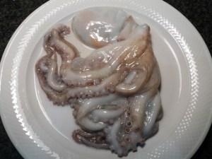 Pasta e patate con polpo verace