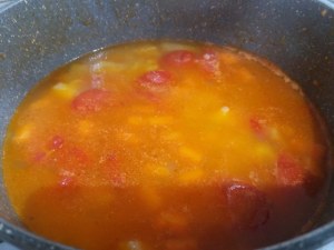 Pasta e patate con polpo verace