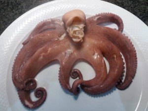 Pasta e patate con polpo verace