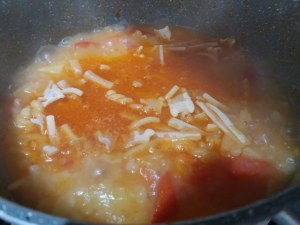 Pasta e patate con polpo verace