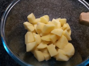 Pasta e patate con polpo verace