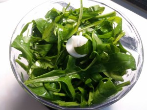 Fusilli al ferretto con pesto di rucola gamberetti pomodoro giallo e ricotta di bufala