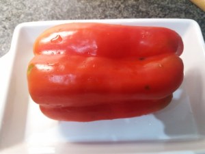 Crepes all'ortolana su fonduta di gorgonzola