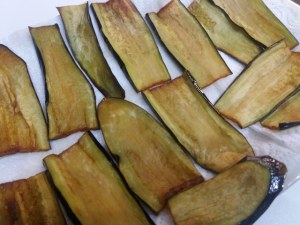 Crepes all'ortolana su fonduta di gorgonzola