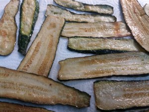 Crepes all'ortolana su fonduta di gorgonzola