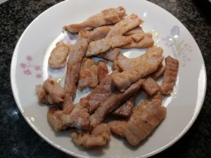 Mafalde alla carbonara di tonno con peperoni cruschi