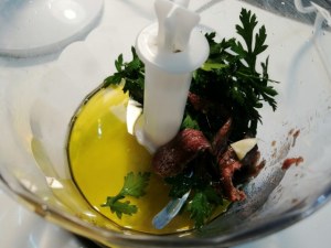 Riso rosso all'insalata di mare