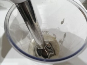 Totano imbottito alle melanzane su crema di burrata pugliese