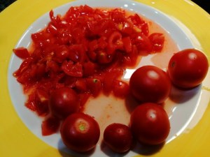 Scialatielli con pesto alla trapanese e mazzancolle