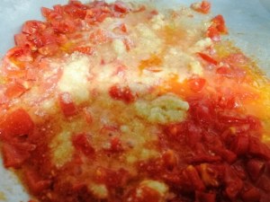 Scialatielli con pesto alla trapanese e mazzancolle