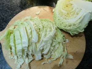 Risotto allo zafferano con verza