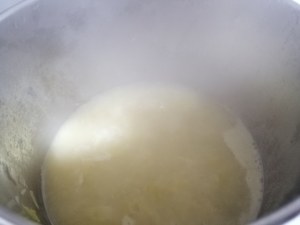 Risotto allo zafferano con verza