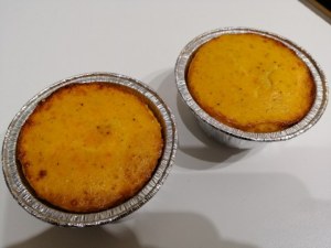 Flan di zucca con cuore al gorgonzola