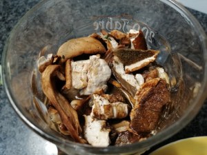 Pasta e patate con funghi porcini e caciocavallo al tartufo