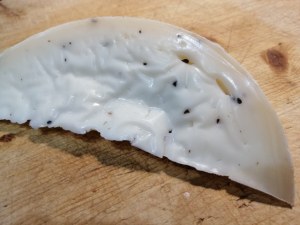 Pasta e patate con funghi porcini e caciocavallo al tartufo