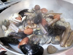 Paccheri ai frutti di mare